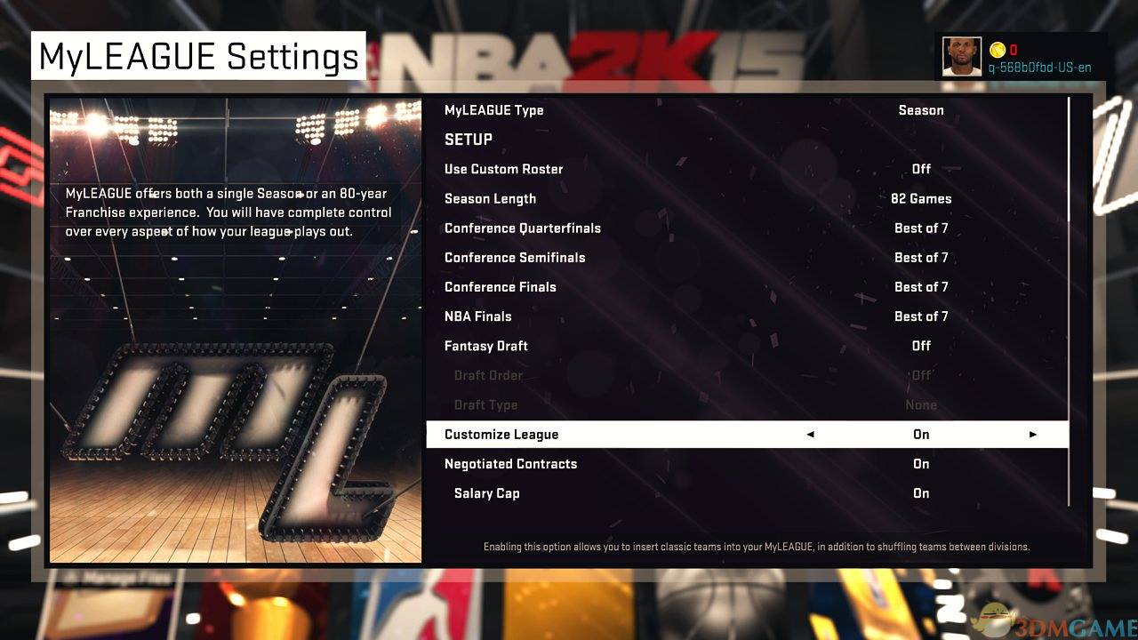 《美国职业篮球NBA2K15》欧版PS3版 游戏截图 3