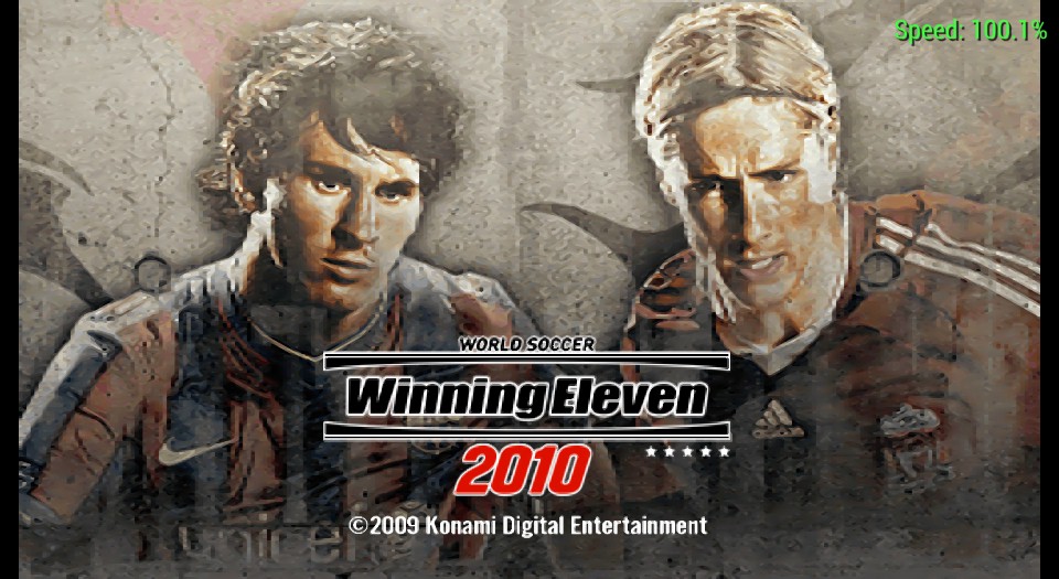 《实况足球2010》 简体中文解说版PSP版 游戏截图 1