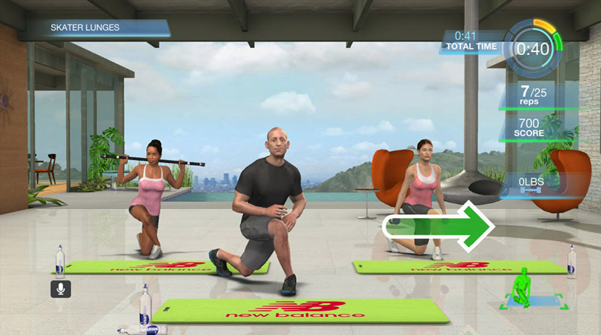 《KINECT哈雷帕斯捷尔纳克的好莱坞教练》GOD版XBOX360版 游戏截图 4
