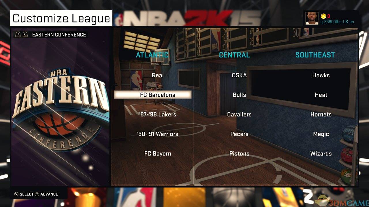 《美国职业篮球NBA2K15》欧版PS3版 游戏截图 4